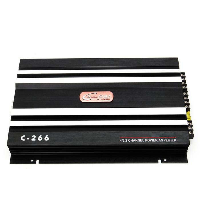 Audio Mobil Power Amplifier 1600 Watt 4 Channel 12V mobil