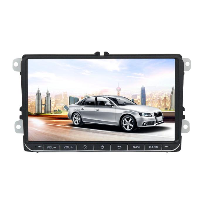 9 Inch 2 DIN untuk Android 8.1 Mobil Stereo Quad Core 1 +