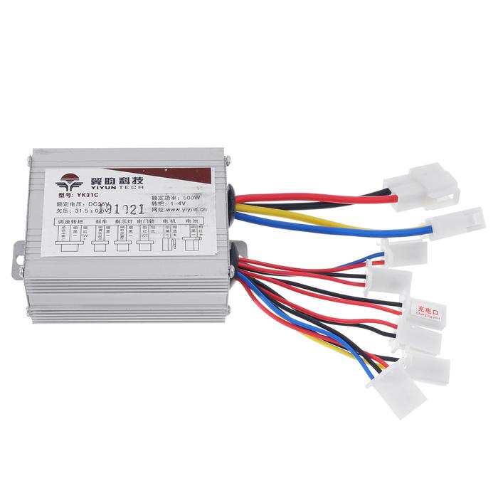 24V / 36V / 48V 500W motor Brushed Kecepatan Pengendali