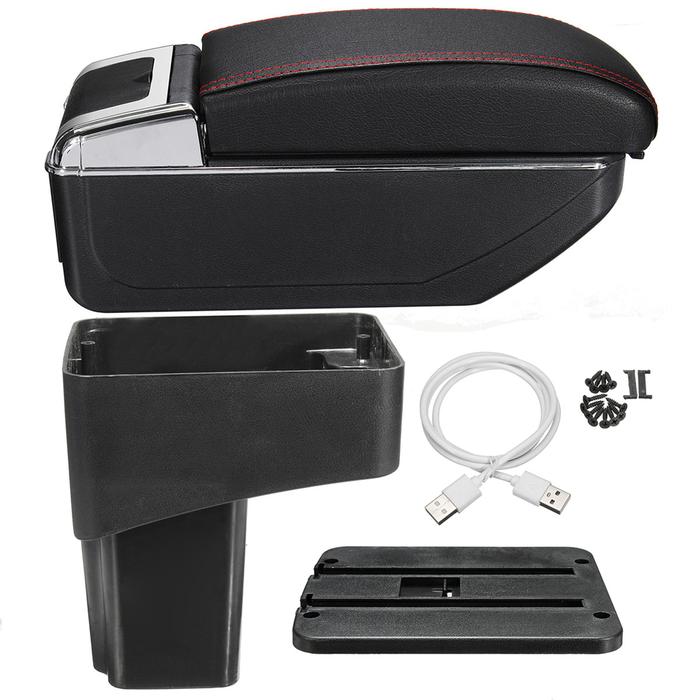 Mobil sandaran tangan Console Central Console Box Storage