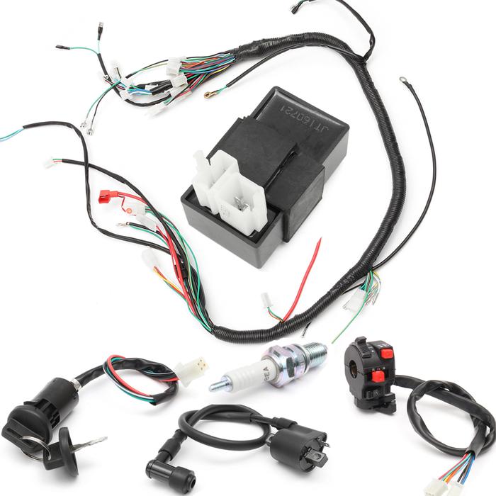 150cc 200cc 250cc Wiring Harness Loom Solenoid Coil