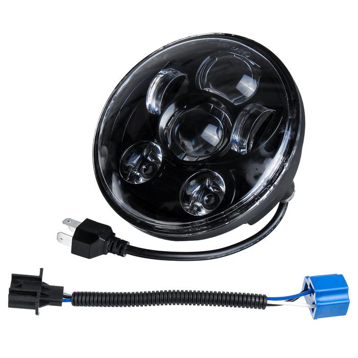 5,75 Inch H4 H13 Motorcycle LED Lampu Sealed Projector