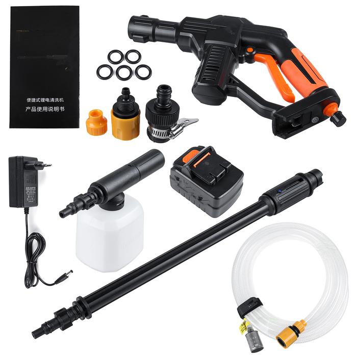 20V Cordless Portabel Pressure Cleaner Washer Mobil