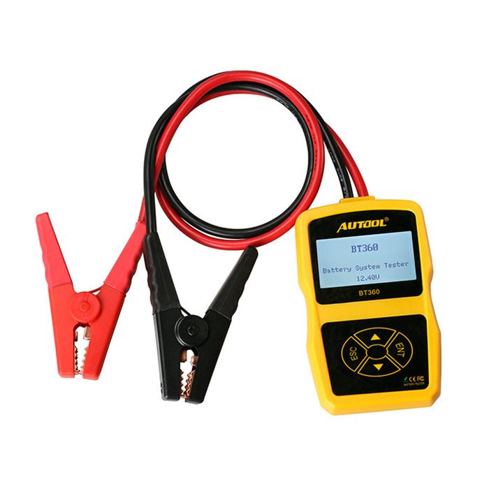 AUTOOL BT360 Digital Analyzer Multi-Bahasa BAD Cell Test