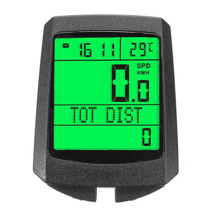 Yg tahan hujan Sepeda Bersepeda Wireless Speedometer LCD