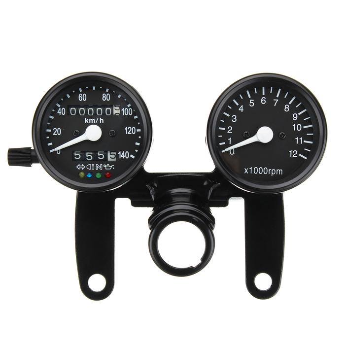 12V Motorcycle LED Backlight Odometer Tachometer