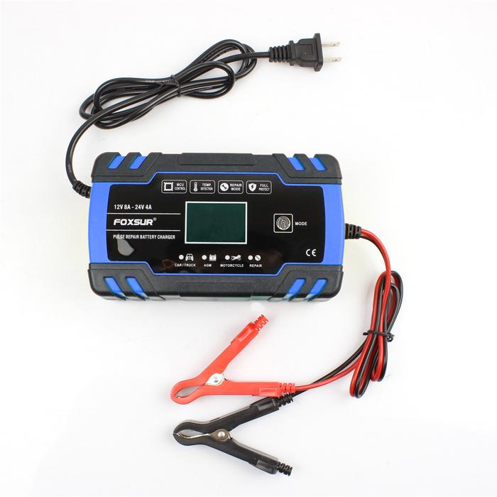 FOXSUR 12 / 24V 8A / 4A Touch Screen LCD Pulse Perbaikan