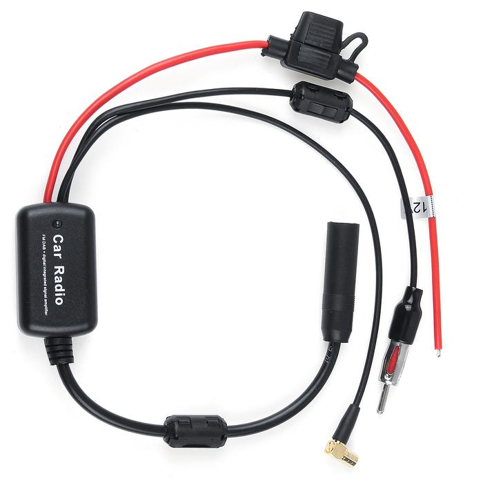 Universal DAB + FM Mobil Antena Aerial Splitter Kabel