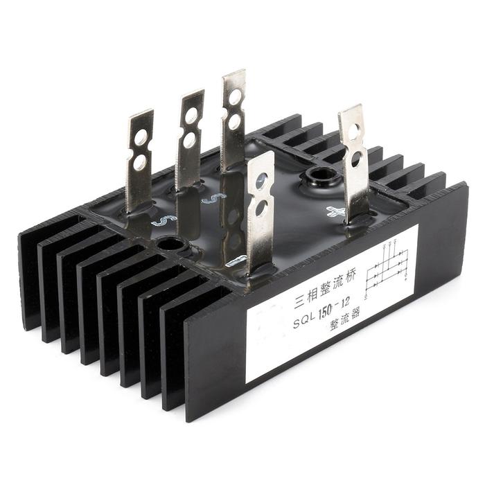 Aluminium 3-Phase dioda Rectificateur pont Bridge