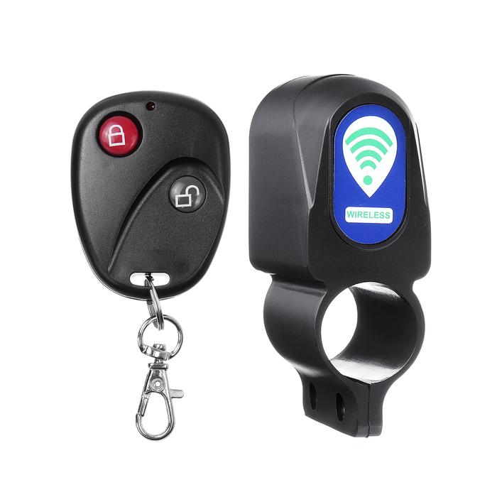 10M Wireless Alarm Lock Sepeda Motor Sistem Keamanan Remote