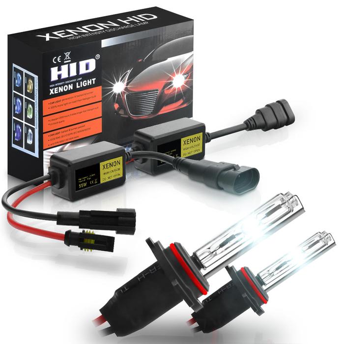 6000K HID Xenon Lampu Conversion Kit H1 H3 H4 H7 H8 / H9 /