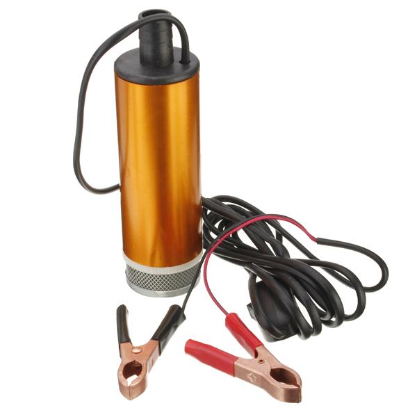 12V Mobil Truk Diesel Fuel Pump Oil Water Pump Submersible