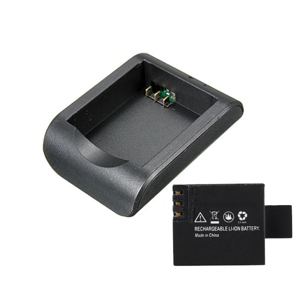 3.7V Li-ion Battery Charger Kasus dan 3.7V 900mAh Li-ion