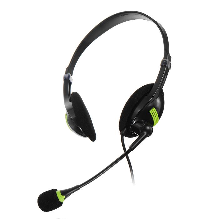 USB Wired Komputer Headset Stereo Headphone Kebisingan