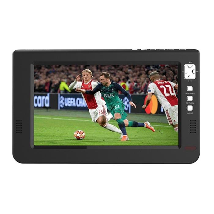 Portabel 10.1 Digital Analog TV 1080P HDMI-IN H.265 Mobil