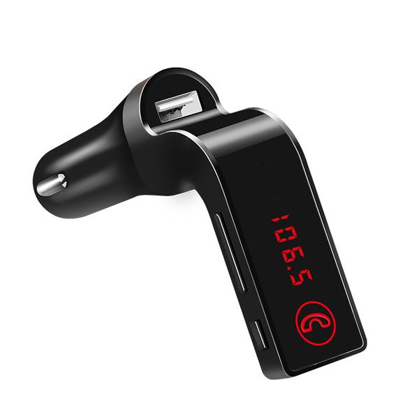Mobil FM Transimittervs USB MP3 Player Charger Modulator