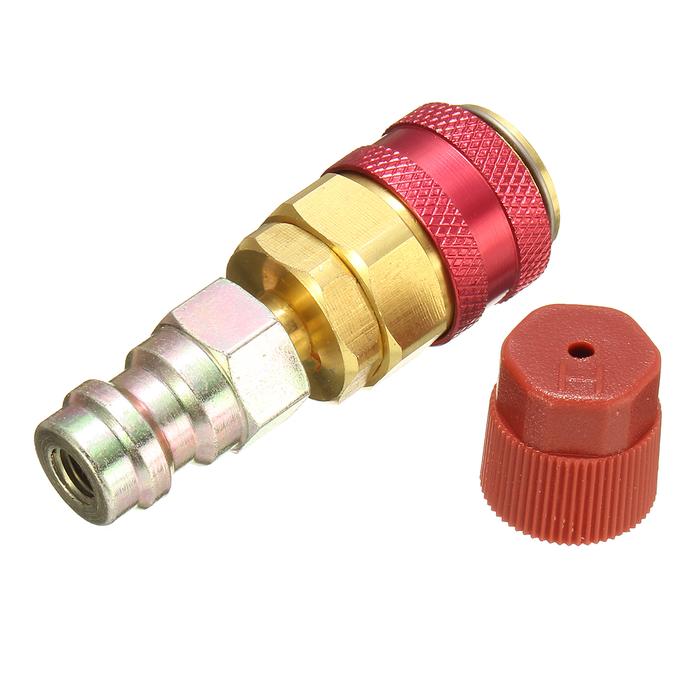 R134A Mobil Air Conditioner Rendah / Tinggi Quick Coupler