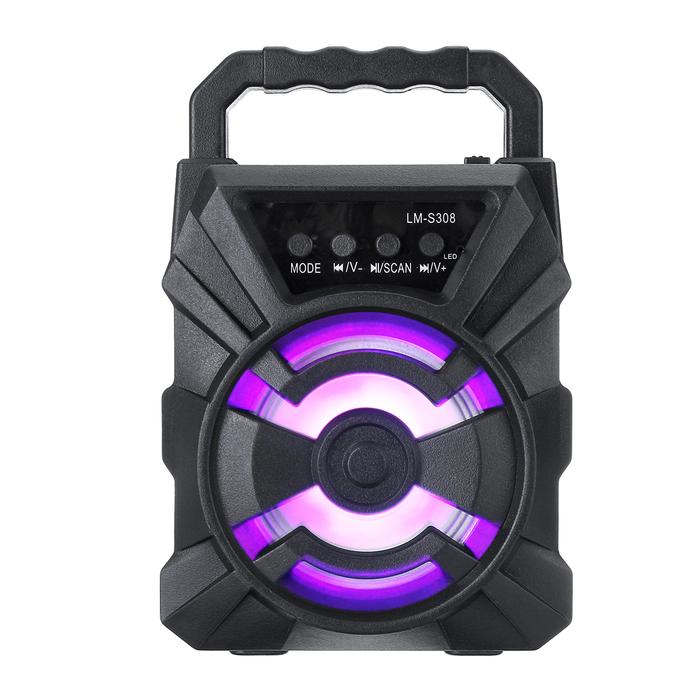 LM-S308 portabel bluetooth 5.0 Speaker 360 Degree Surround