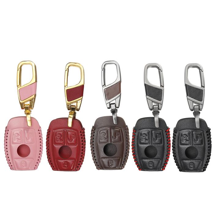 Terpencil Key Protector Sampul w / Keychain Untuk Benz W203