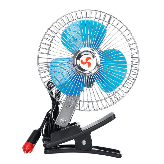 6/8/10 inch 12V 24V Portabel Cooling Fan Mobil Osilasi Fans