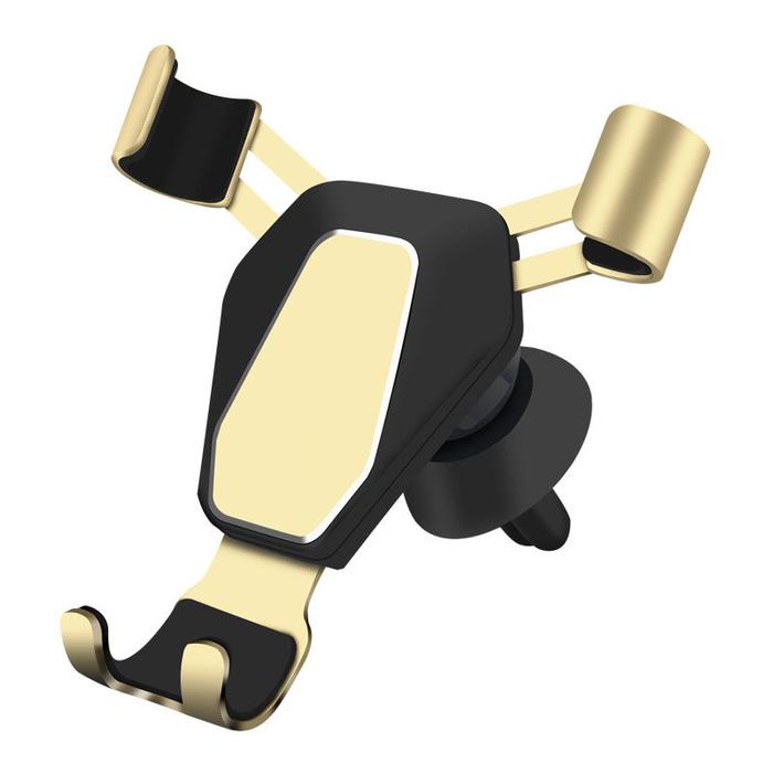 Mobil Phone Holder Logam Gravity Induksi Air Ooutlet