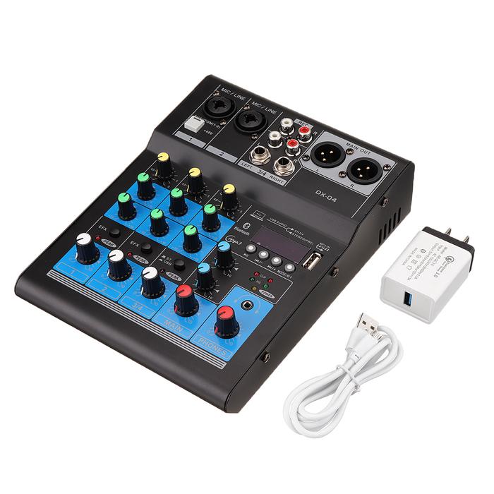 Mini Audio Mixer Suara Dewan bluetooth stereo Musik Console