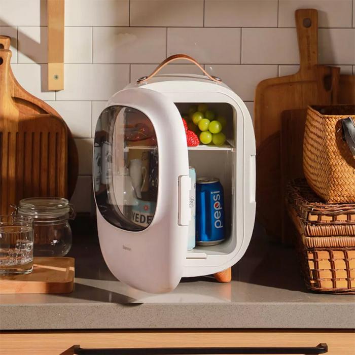 Baseus 8L Kulkas Mobil Portabel Mini Kulkas Freezer