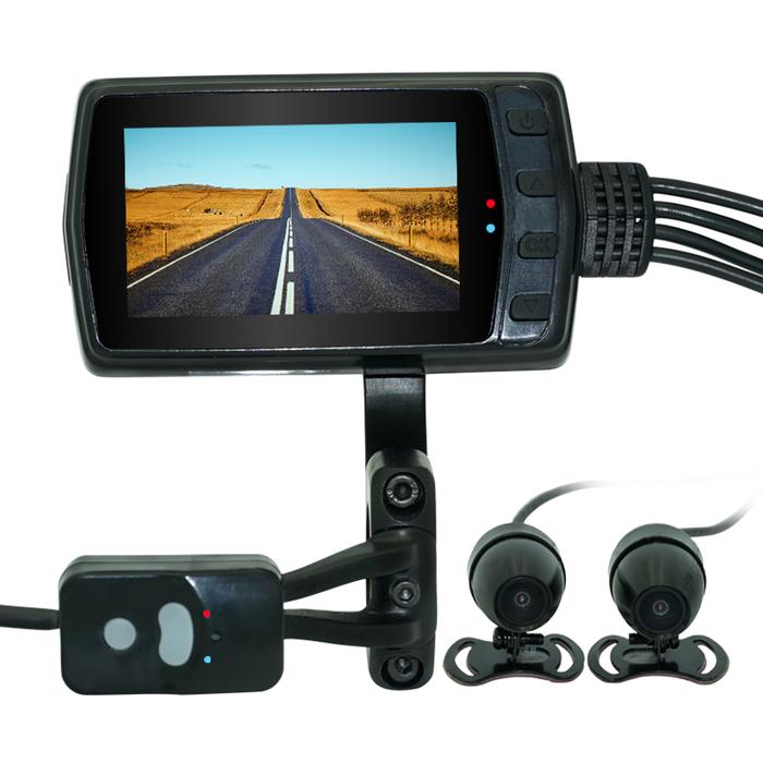 MT011 WIFI & GPS Motorcycle Kamera 1080P WIFI Dashcam Dual