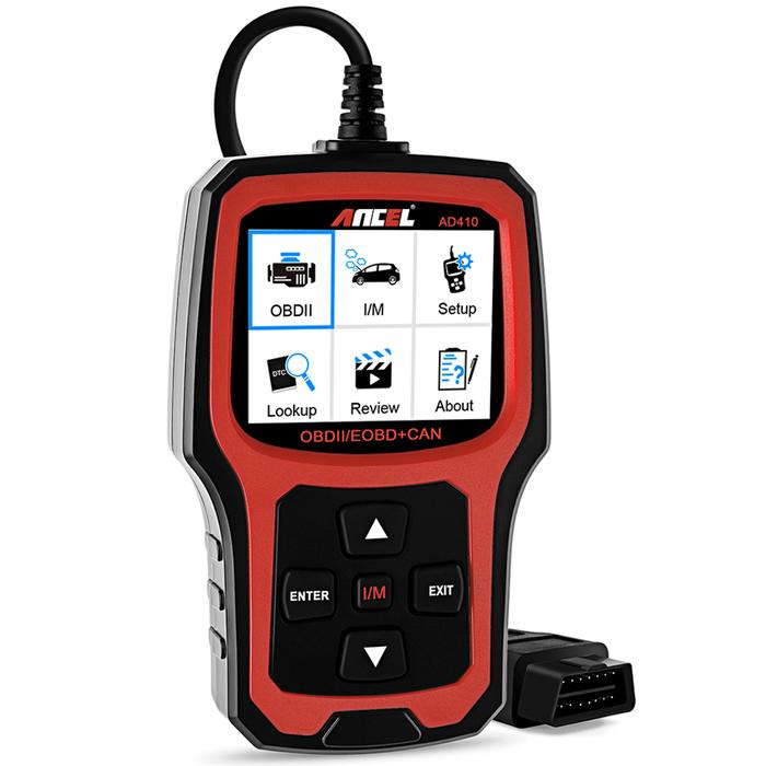 Ancel AD410 Mobil OBD2 Scanner Asli OBD EOBD Otomotif Mobil