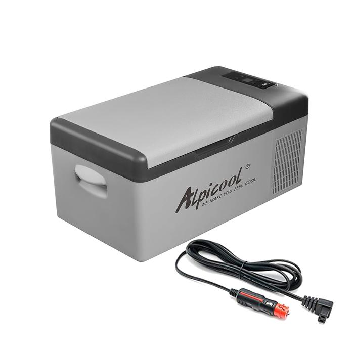 Alpicool C15 DC 12V 24V Digital Display dengan APP Mobil