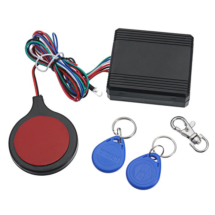 Sepeda motor Alarm Keamanan Anti pencurian RFID Hidden Lock