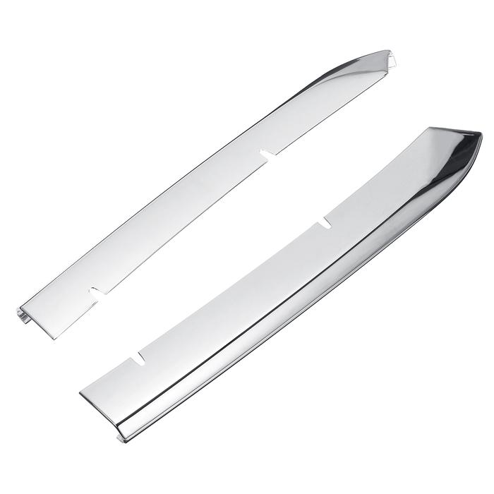 Chrome Front Grill Strips Untuk Mazda CX3 2016-2019 Bumper
