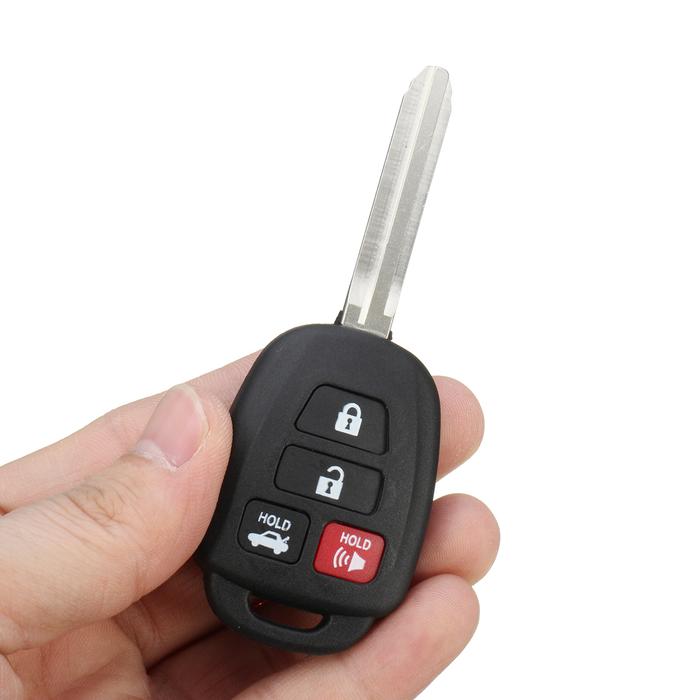 4 Tombol Mobil Keyless Masuk Terpencil Fob Untuk Toyota