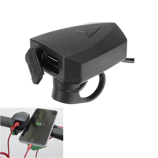36V-100V 48V 5V 2A Handlebar Telepon GPS USB Charger Untuk