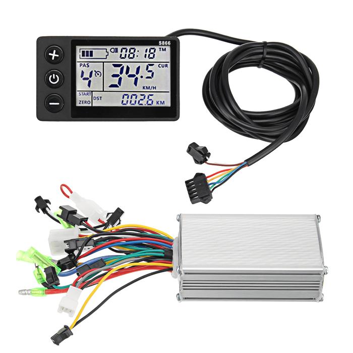 24V-36V 250W Brushless Controller dengan LCD Display