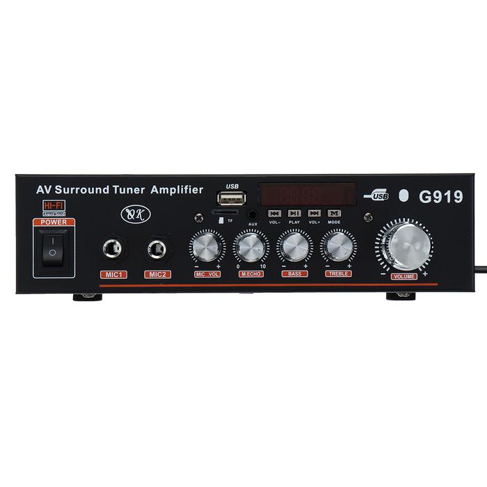 DC12V AC 220V 4-16 Mini bluetooth Mobil Amplifier Speaker