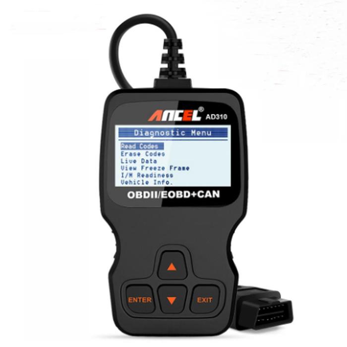 Ancel AD310 OBD2 Otomotif OBD Mobil Diagnostik Scanner Alat