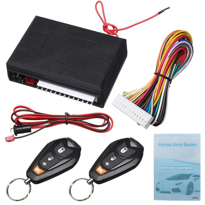 Mobil Keyless Access Tengah Sistem Remote Alarm Control