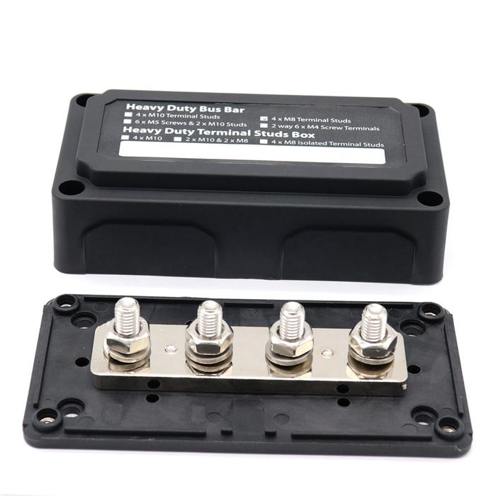 Bus Bar Distribusi Listrik Negatif Kotak Terminal Blok 12 /