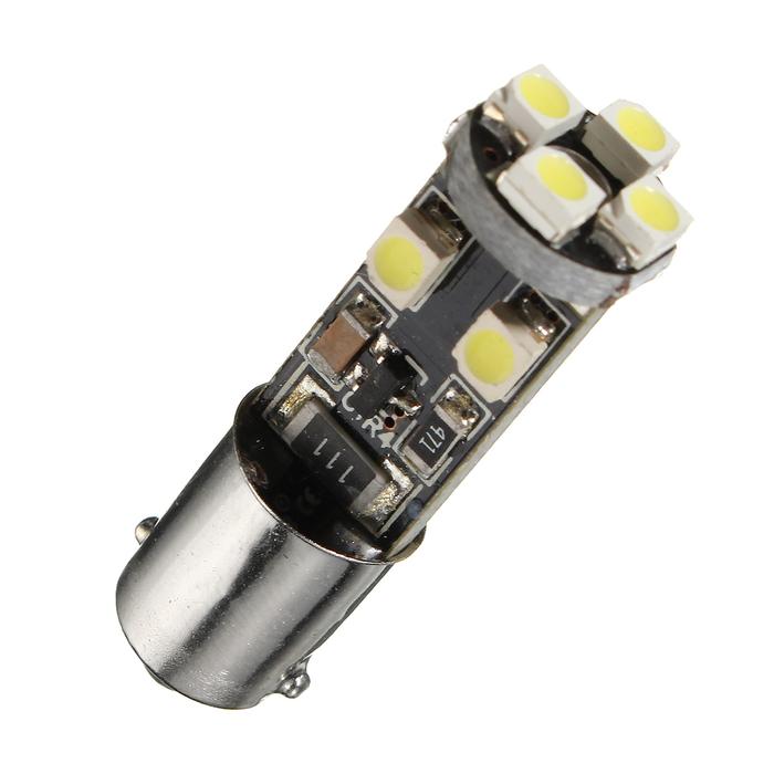 8-SMD LED BA9S 180 Gelar Car Interior Dashboard Lights