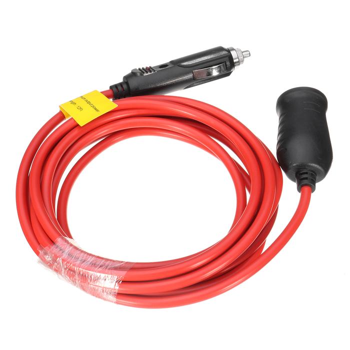 12V Mobil Cigarette Lighter Socket Ekstensi Kabel Listrik