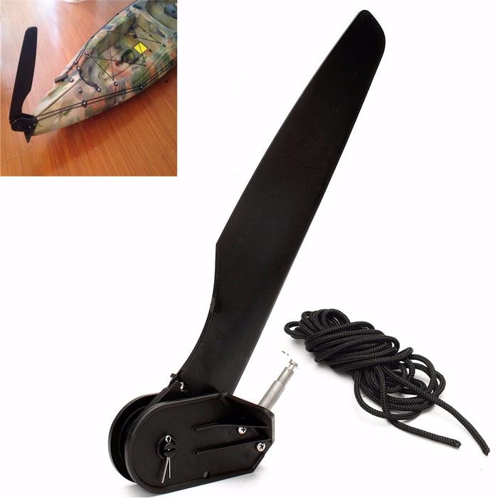Nylon Fiber Glass perahu Kano Kayak Boat Rudder Foot