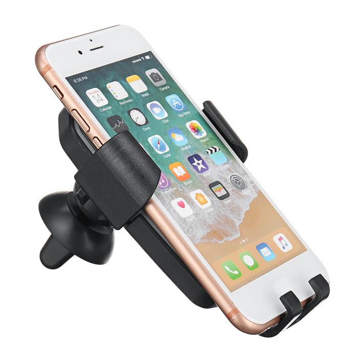 2 in 1 Sel Gravity Qi Wireless Charger LED Telepon Mobil