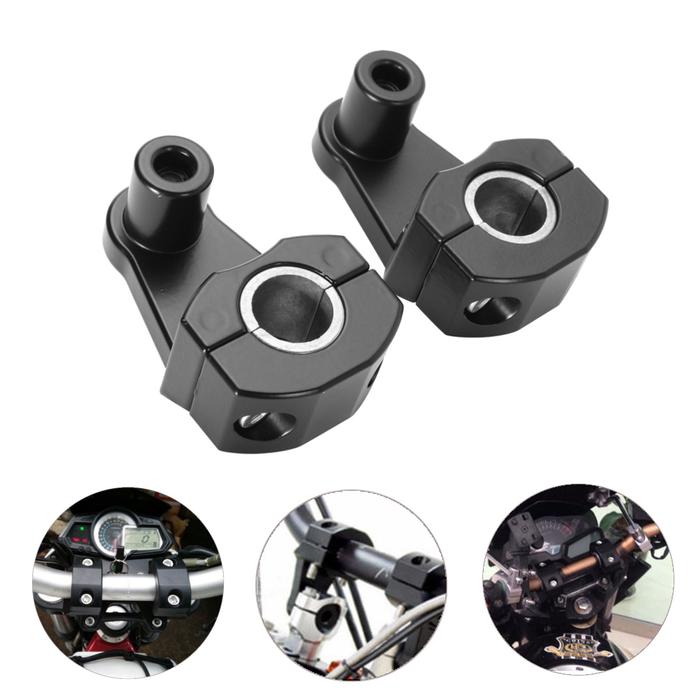 Handle 22mm Handlebar Klem Riser Motorcycle Fat Bar Gunung