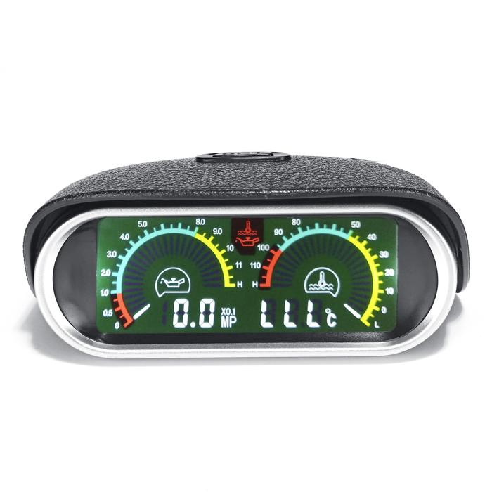 Suhu Oli Mesin Air 9V-36V 12V 24V LCD Meter Digital Gauge