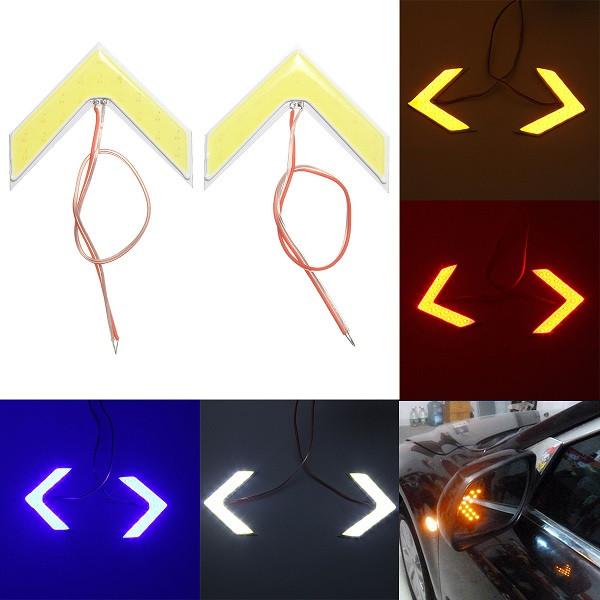 Pasangan 18SMD LED COB Panah Panel Untuk Mobil Belakang