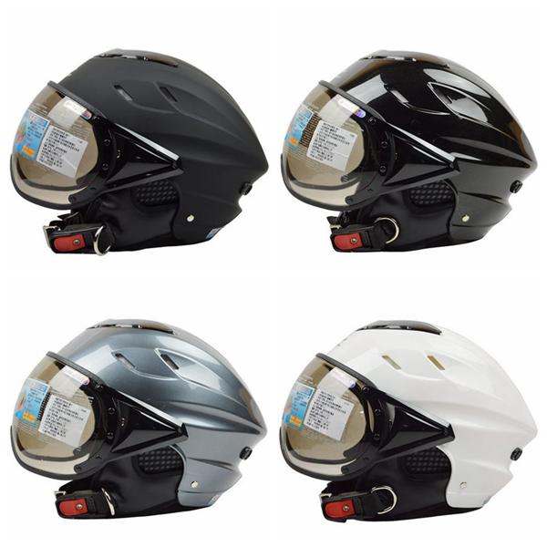 Motor Bike Kuda Driving pelindung Half Face Helmet ZEUS