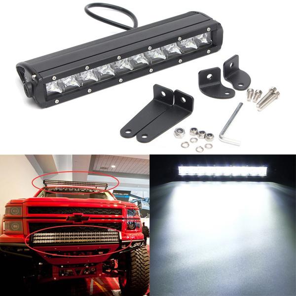 12inch 50W Single Row LED Spot Kerja Light Bar 4WD Off
