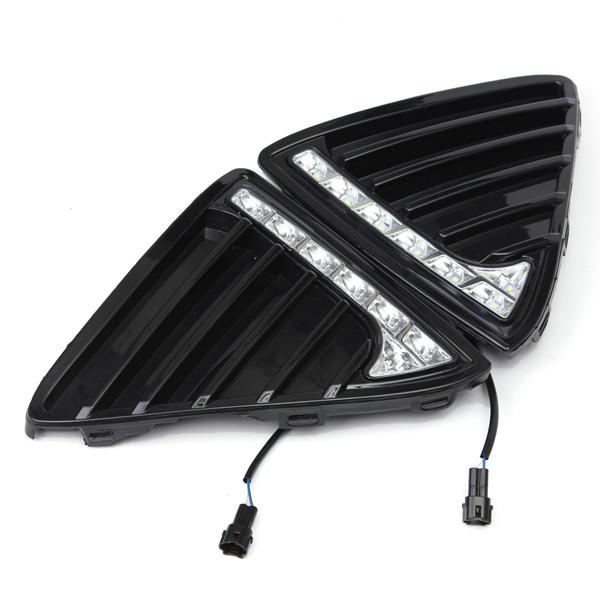 Mobil 7LED Daytime Running Light Untuk Ford Focus Fog Lamp