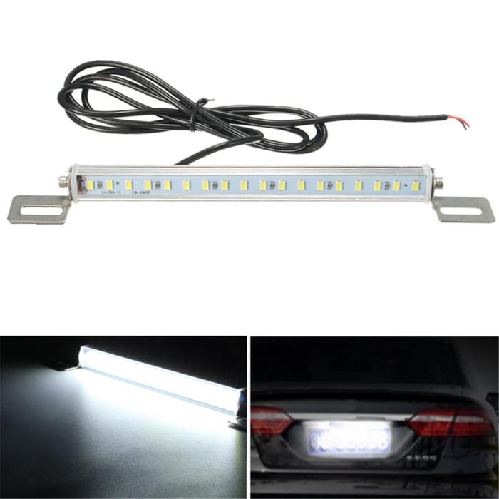 Mobil Universal 12V 18 SMD 5730 LED License Plate Reverse